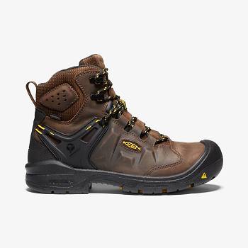 KEEN Dover 6" WP - Hnede Pracovne Cizmy Panske, K0231SK